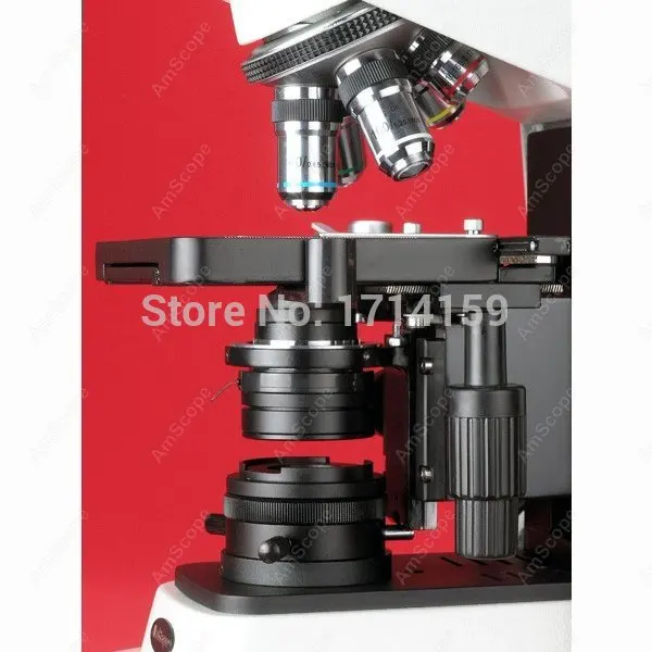 Клиника больницы AmScope поставки 40X 1600X продвинутый Профессиональный Kohler составной