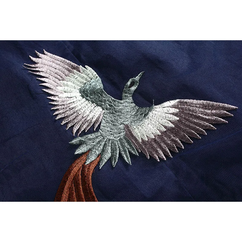 Женское платье с длинным рукавом длинное из многослойного тюля вышивкой темно