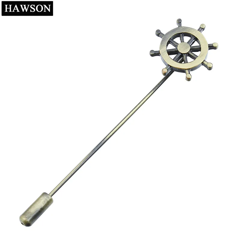 Оптовая продажа круглая модная булавка для рубашки Мужская свадьбы и деловых