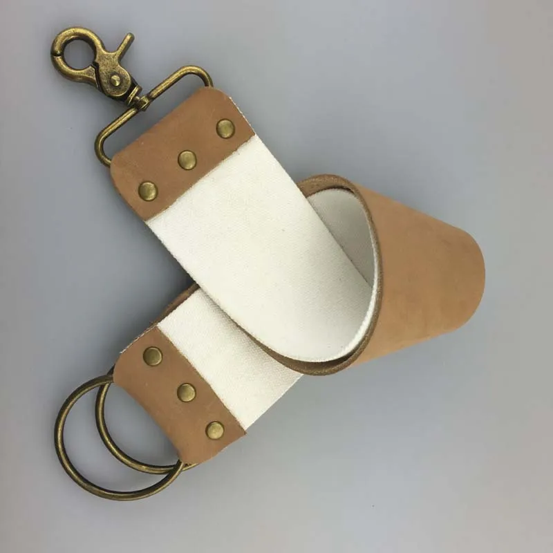 Кожаный холщовый точильный ремень для парикмахера прямая бритва складной нож