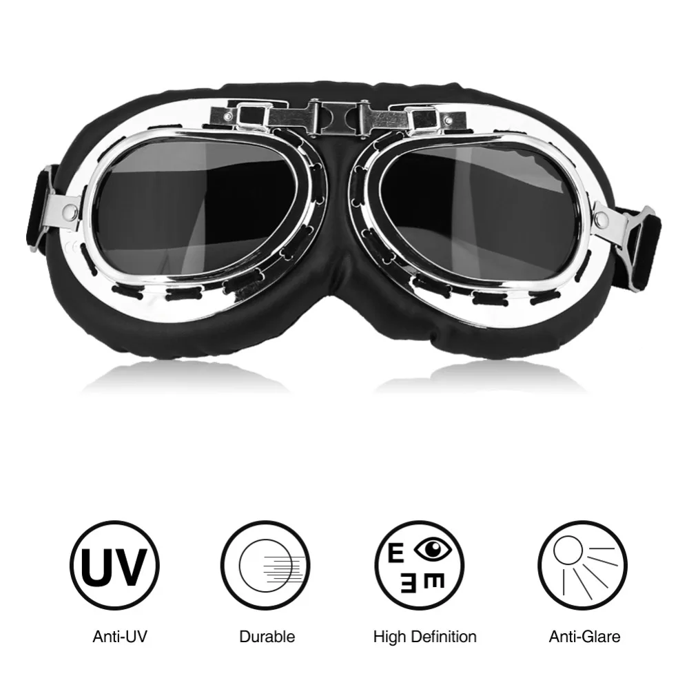 Мотоцикл Велоспорт ветрозащитный очки защищающие от УФ-излучения на открытом