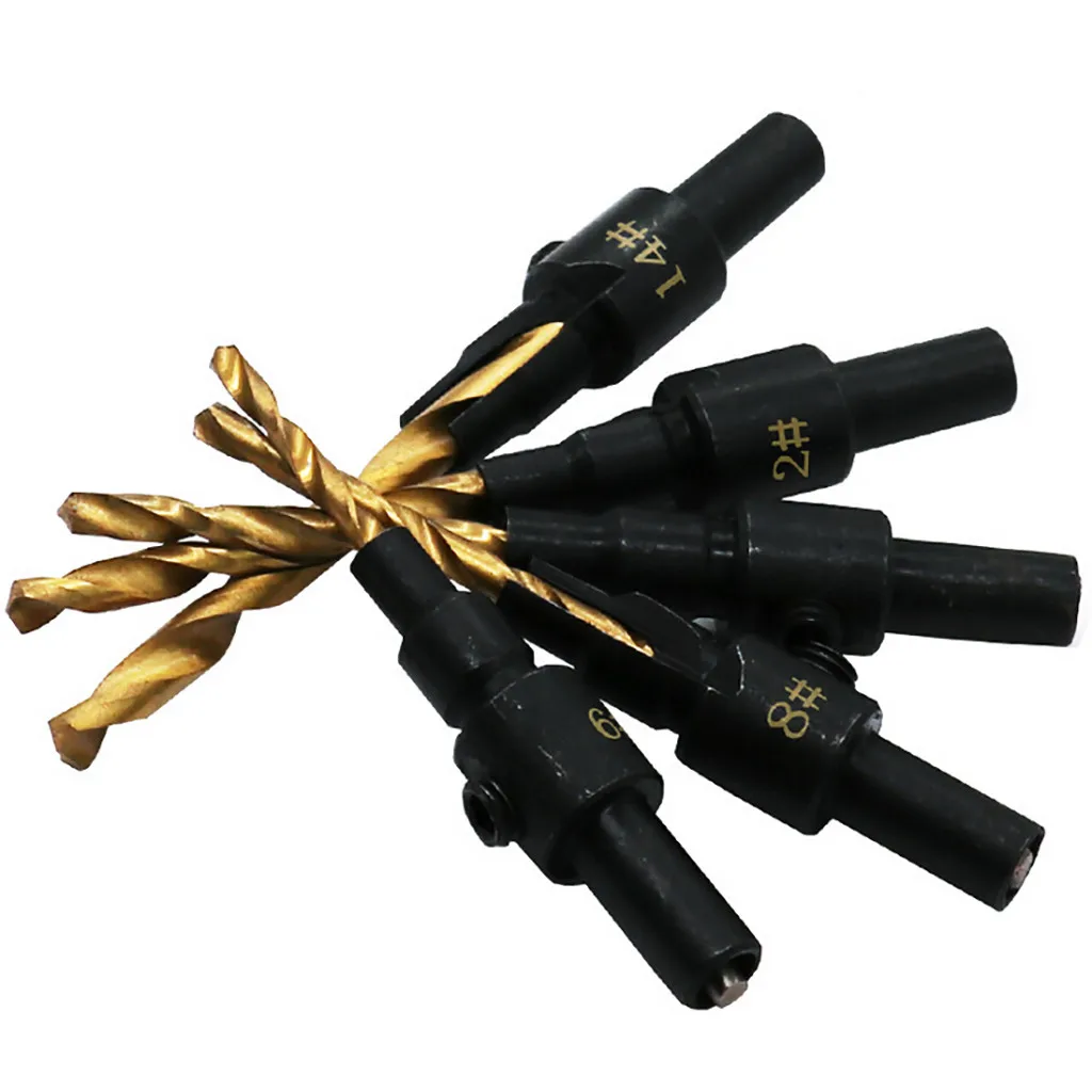 5 шт. столешница сверло для деревообработки набор сверл бурения пилота отверстия