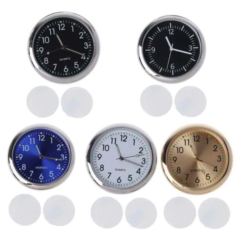 

Universal Car Clock Stick-On Electronic Watch Dashboard Noctilucent Decoration For SUV Cars Clocks