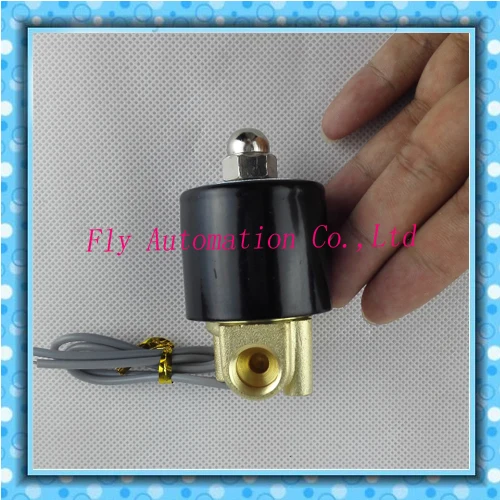 2 позиционный водяной электромагнитный клапан 2W025 06 1/ 8 &quot2W025 08 1/4&quot латунь В