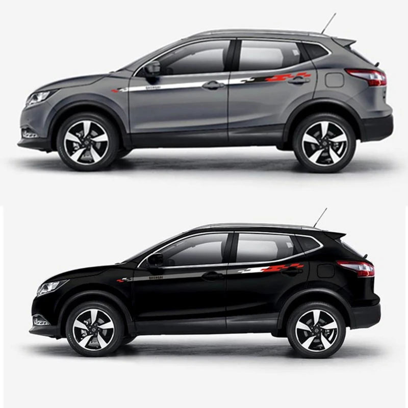 World Datong Racing Sport Stripes для Nissan QASHQAI Mark Levinson Боковая дверь наклейка автомобильная виниловая пленка