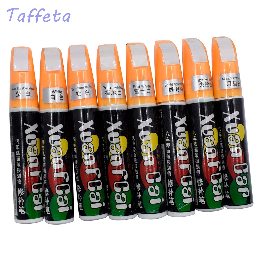 1шт Прозрачная Конфетная Пена Адриан Альпийский Белый Цвет Автокраска Ремонтный Шариковая Ручка Про Смарт Коат Краска Царапин.