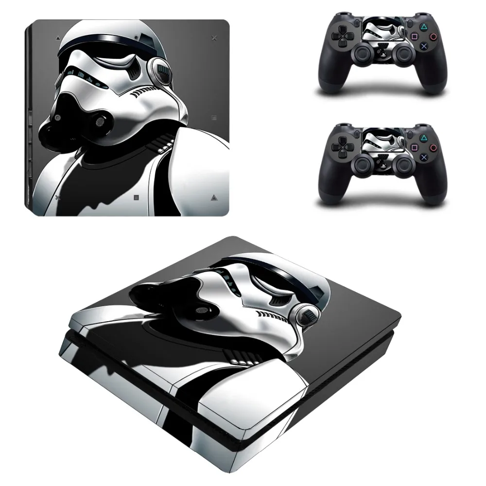 Звездные войны Дарт Вейдер PS4 тонкая кожа Наклейка виниловая для sony Playstation 4 консоль и 2 контроллера PS4 тонкая кожа Наклейка