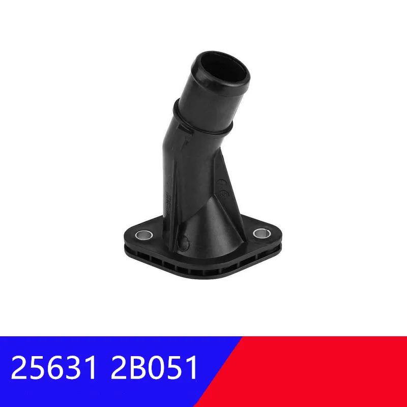 

for hyundai Sonata Elantra Veloster Creta IX25 for kia Forte Rio Water Pump Inlet Thermostat Housing 256312B051 25631 2B051