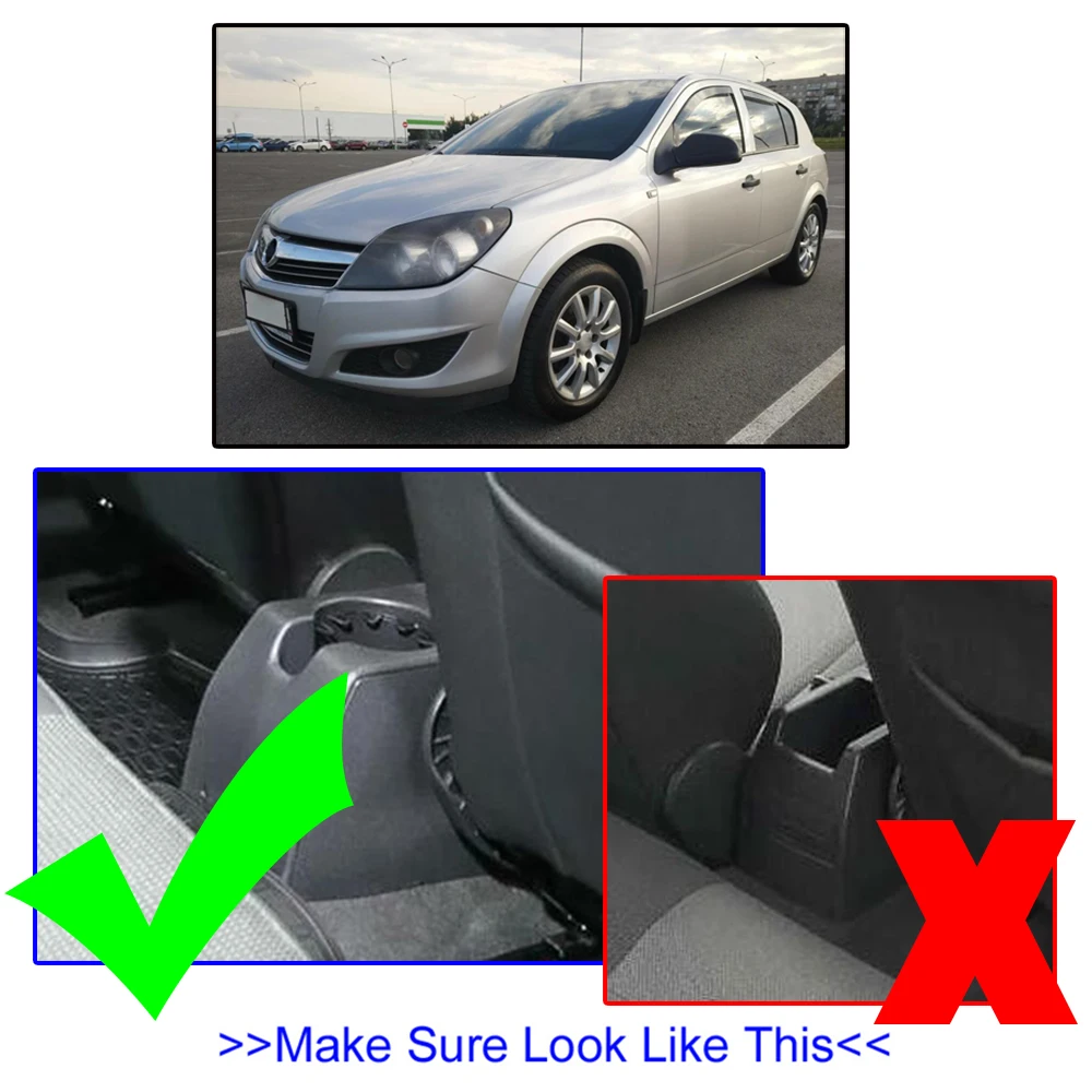 Подлокотник для Opel Astra H 2004 2014 двухслойный ящик хранения вещей украшение
