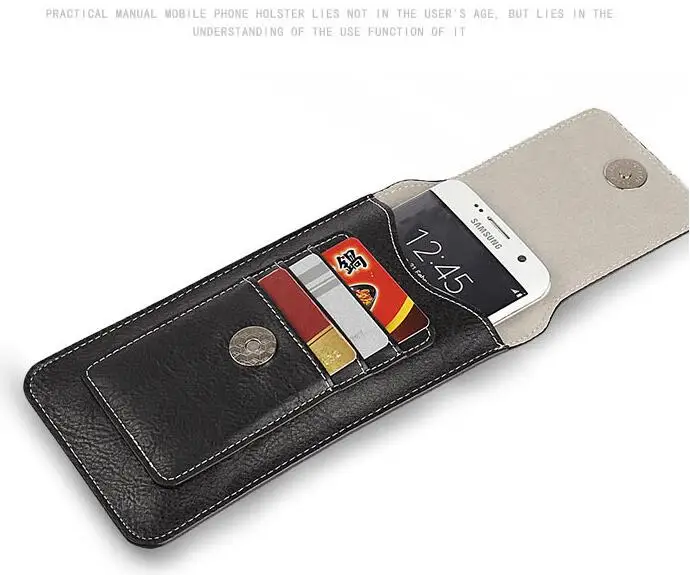 Многофункциональный чехол-кобура из искусственной кожи для Philips Xenium E311 W6500 S301 E570