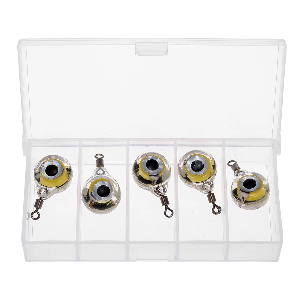 Новинка 5 шт. светодиодный рыболовный светильник рыболовная приманка Deep падение