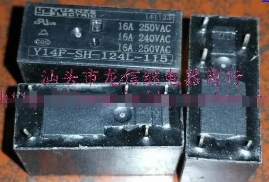 

Relays Y14F-SH-124L-115 115F-1C-5P-24V-16A