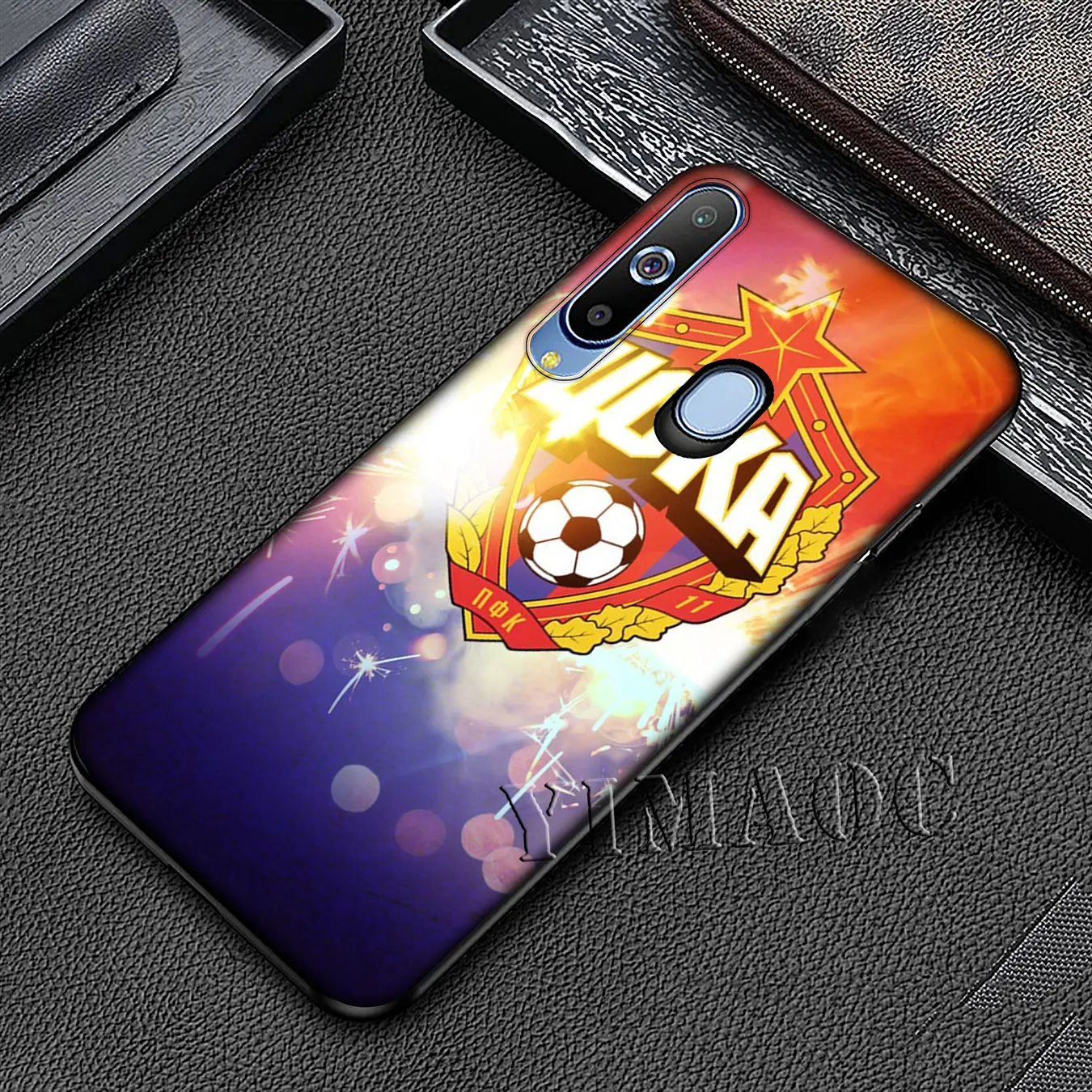 Yimaoc PFC ЦСКА силиконовый чехол-накладка из мягкого ТПУ чехол для samsung Galaxy A70 A60 A50 A40 A30 A20 A10 A50S A40S A30S A20S A10S крышка