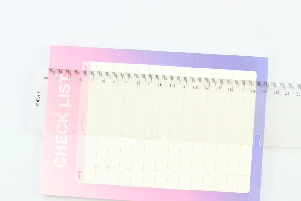 Domikee Cute sky серия офисная школьная парта планировщик, блокнот для заметок, подарочные канцтовары: Проверьте список, ежедневник, 4 квадрата А5