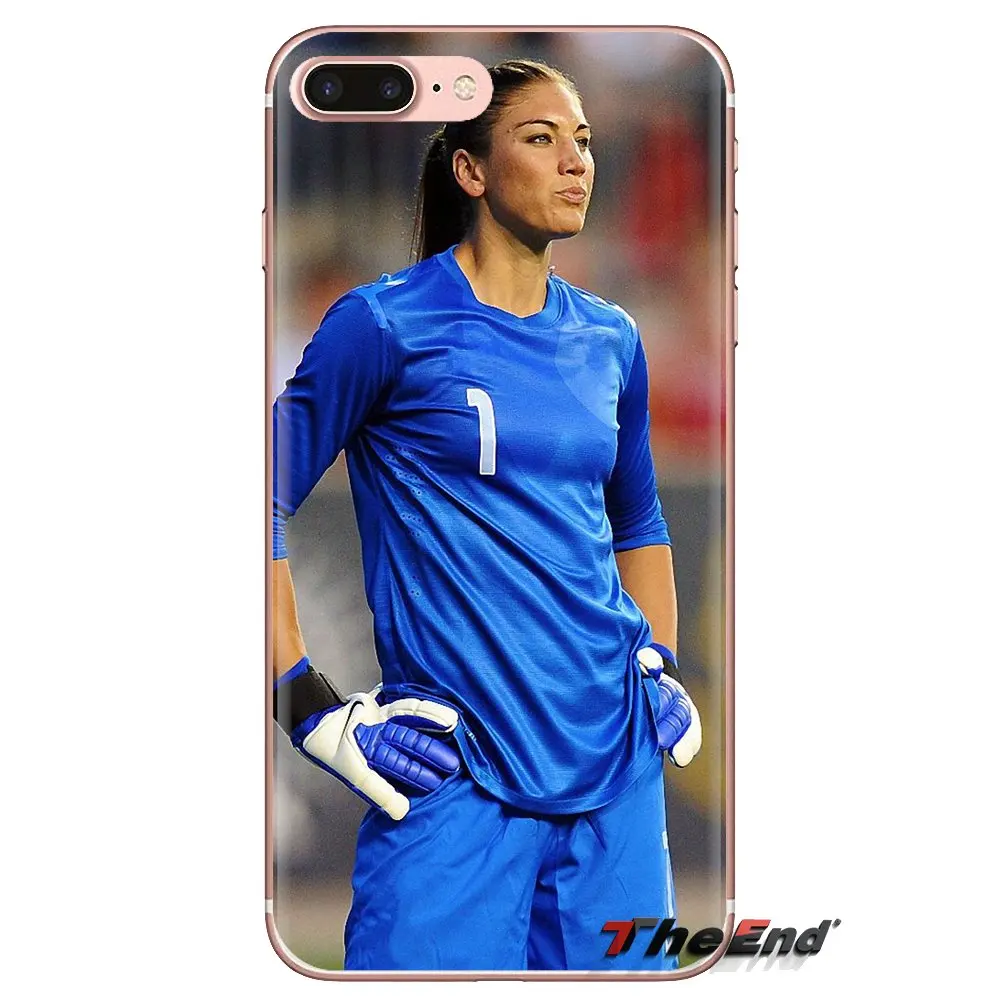 Силиконовый чехол Hope Solo знаменитый футбольный вратаря для Sony Xperia Z Z1 Z2 Z3 Z5 compact M2 M4