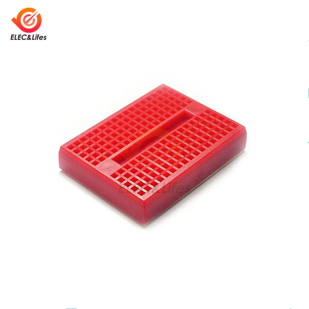 Маленькая макетная плата 2 шт. 6 цветов 170 точек миниатюрный беспаечный прототип