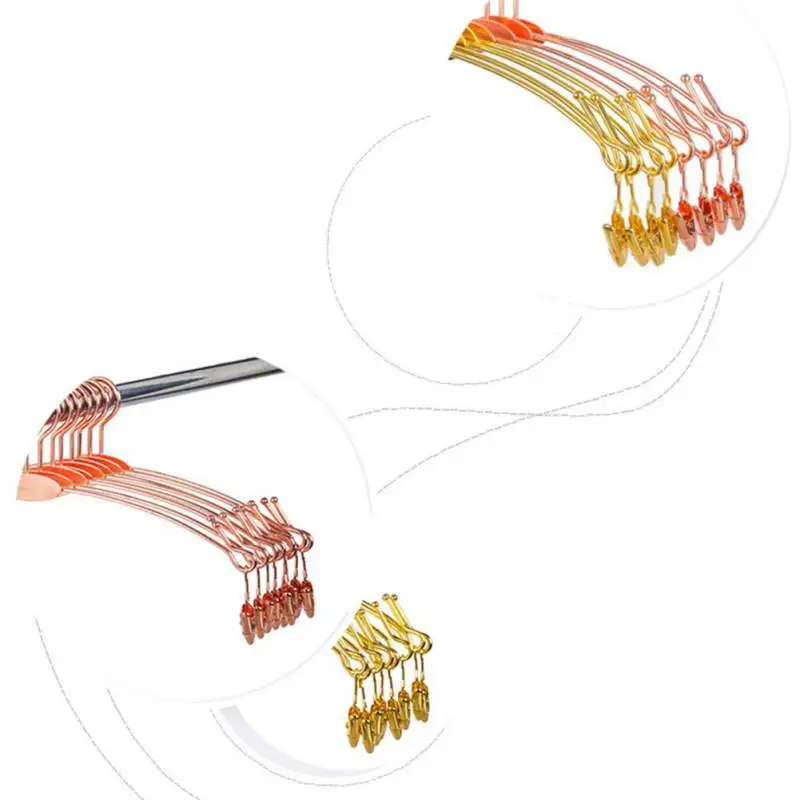 Металлическая Нескользящая Вешалка из сплава для нижнего белья бюстгальтер с