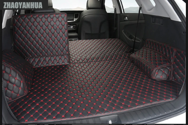 Zhaoyanhua багажнике автомобиля коврики специально для AUDI A4 B5 B6 B7 B8 allraod Avant 5D