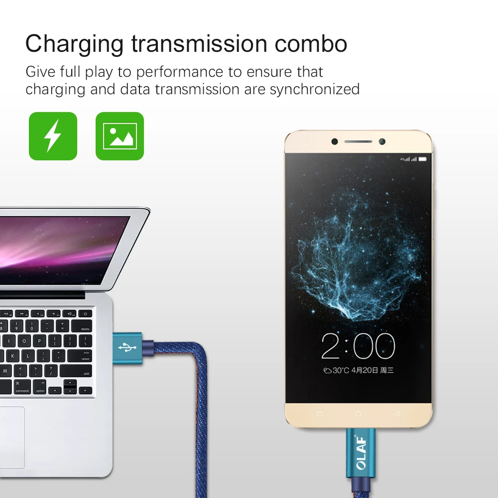 Олаф 1 м 2 м USB C кабель для Xiaomi Mi 8 2.4A usb type C кабель для быстрой зарядки для samsung Galaxy S9 S8 Note 9 USB зарядное устройство