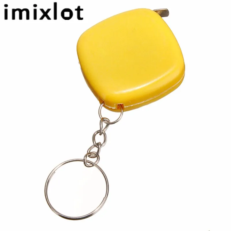Imixlot легко Выдвижная мини Линейка Рулетка измерение брелок портативная Тяговая