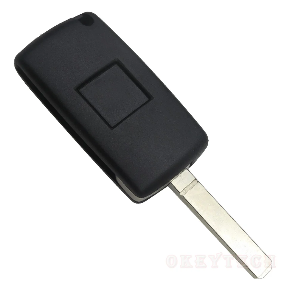 OkeyTech 10 шт. для Peugeot 207 307 308 407 607 807 Citroen C2 C3 C4 C5 C6 2/3 чехол автомобильного ключа