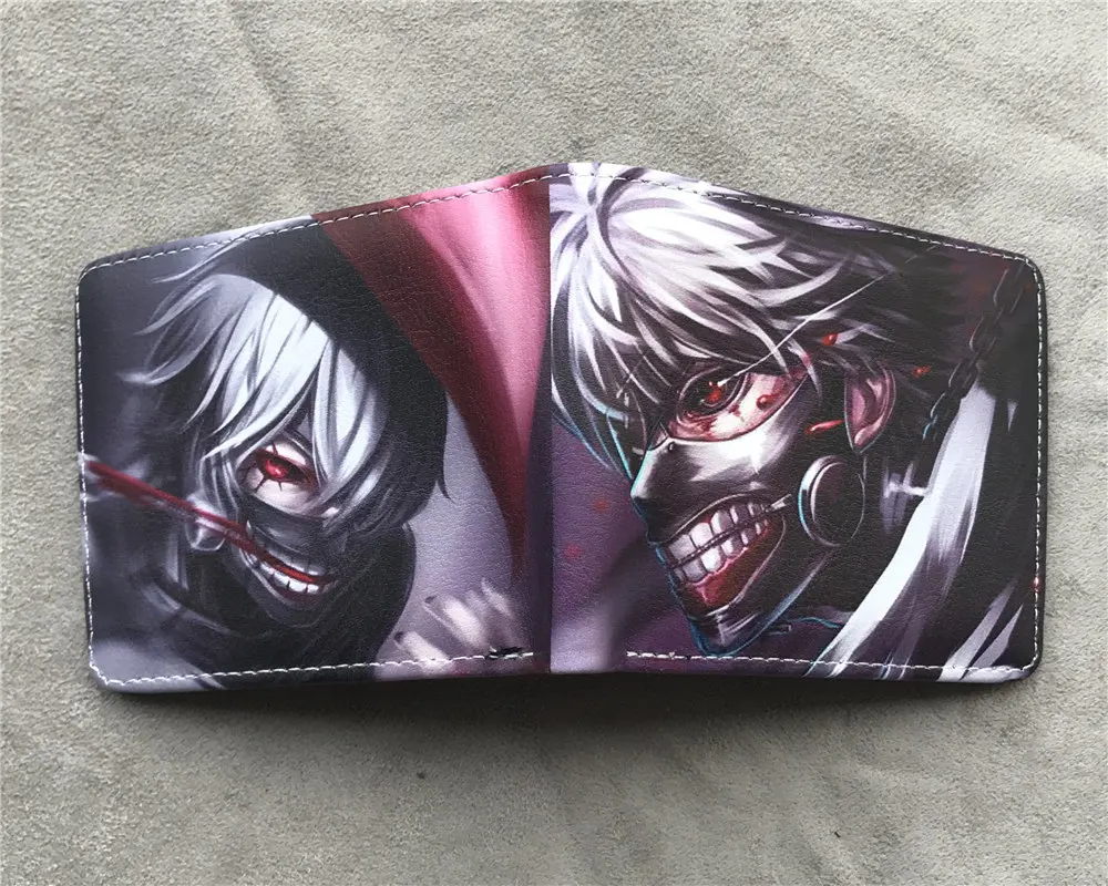 Токийский Гуль/Наруто/one piece/Death Note/Dragon Ball Z кошелек карман для монет Анимация Аниме Манга держатель для карт кошелек мужской кошелек