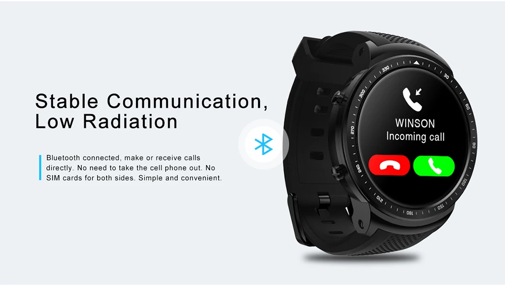 Смарт-часы Zeblaze Thor PRO 3g gps 1,5" ips Android 5,1 1 Гб+ 16 Гб BT4.0 умные часы МП камера носимые устройства