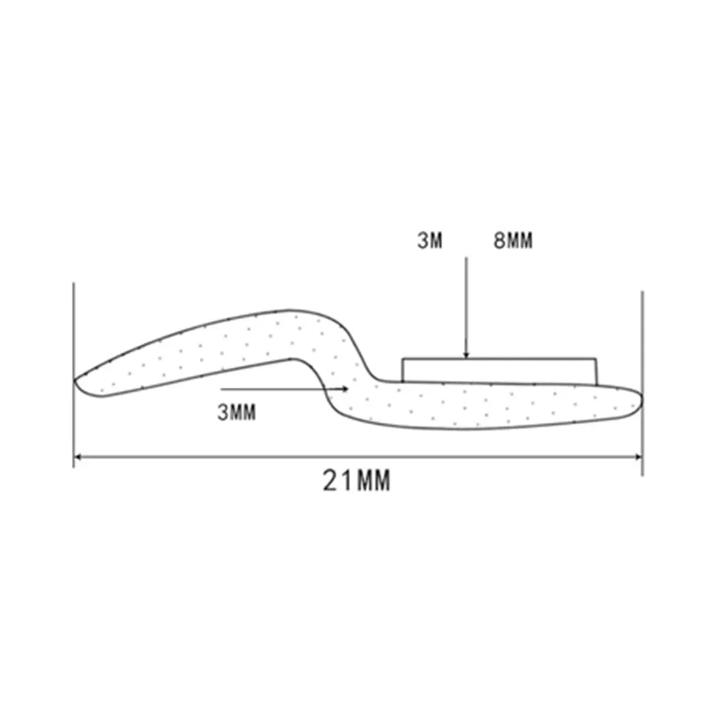 Резиновое уплотнение Z образной формы 4 м для автомобильных окон и дверей