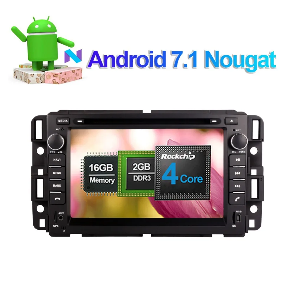 7-дюймовый экран Android 7 1/8 0 Восьмиядерный процессор 4 Гб ОЗУ 32 ПЗУ автомобильный