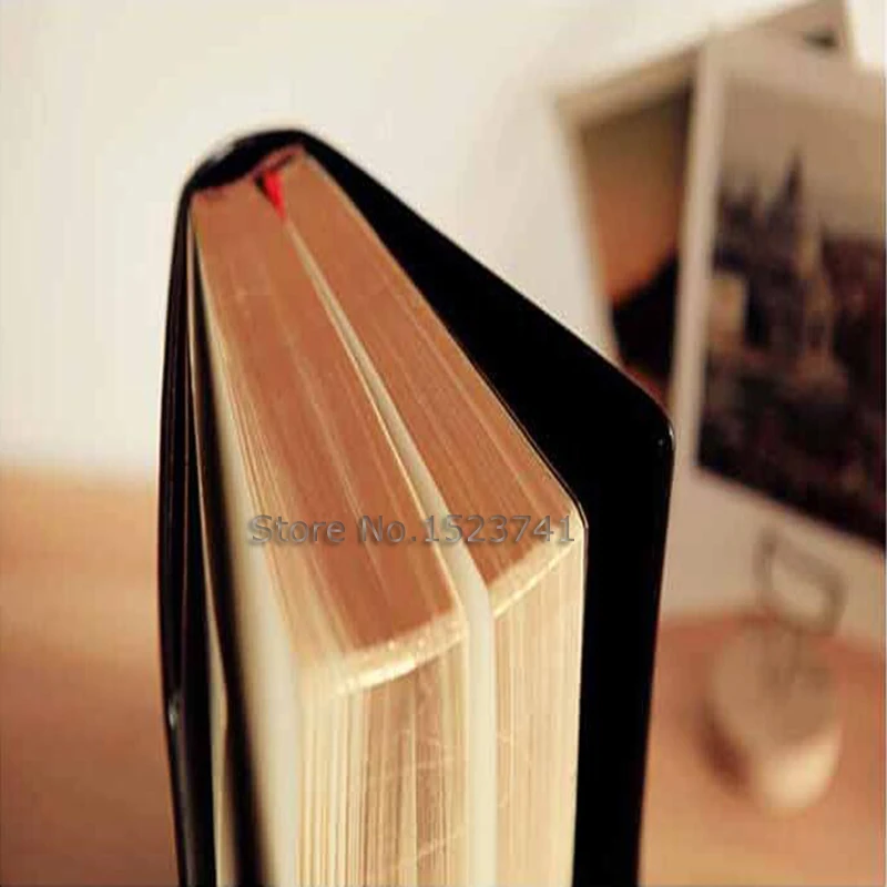 Верь в Библию дневник книга черный Ретро Чехол из искусственной кожи с золотым