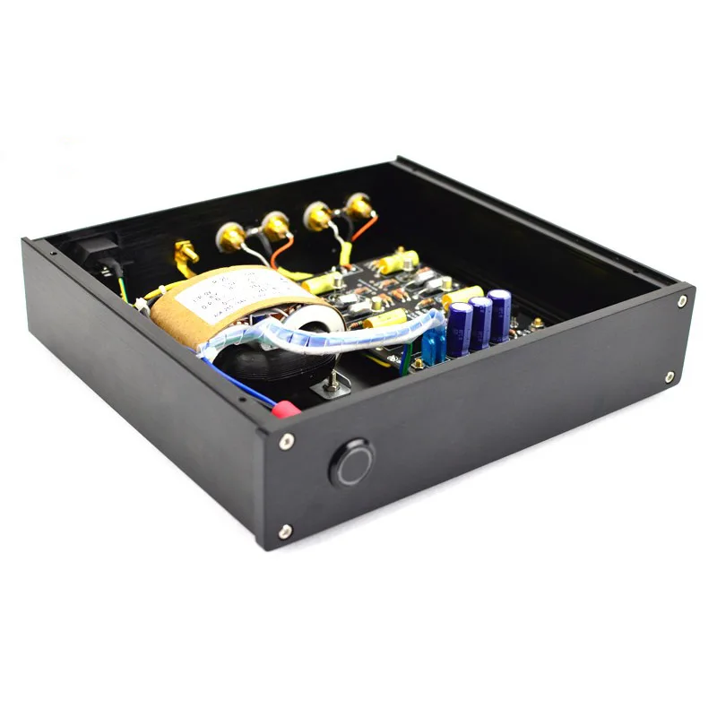 Lusya полностью отдельный мм Переключатель MC phono усилитель опорный Dual-TVV-46 дискретный вокальный T0716