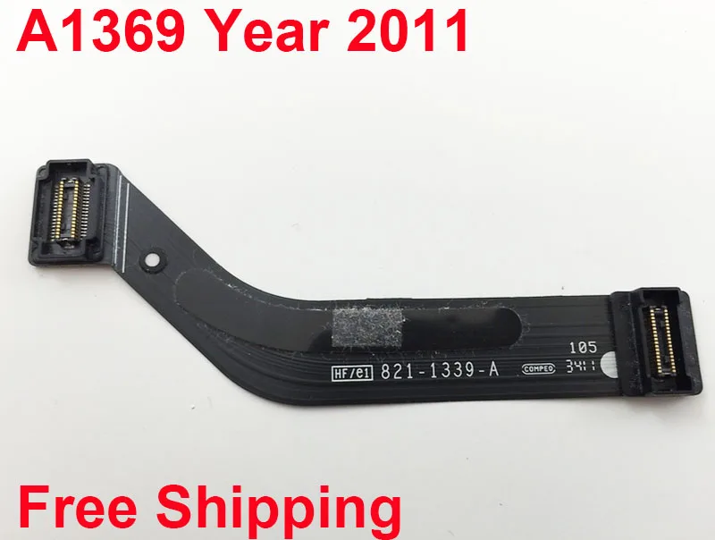 Для Macbook Air 13 3 &quotA1369 I/O аудио плата гибкий кабель Mid 2011 821 1339 A|cable for macbook|for cableair |