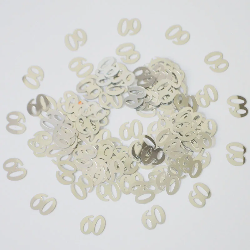 60 г для мальчиков и девочек с конфетти декор дня рождения декоративный брызговик