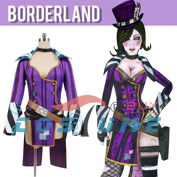 Mad Moxxi Костюмы для косплея Для женщин наряд вечерние Аниме на Хэллоуин