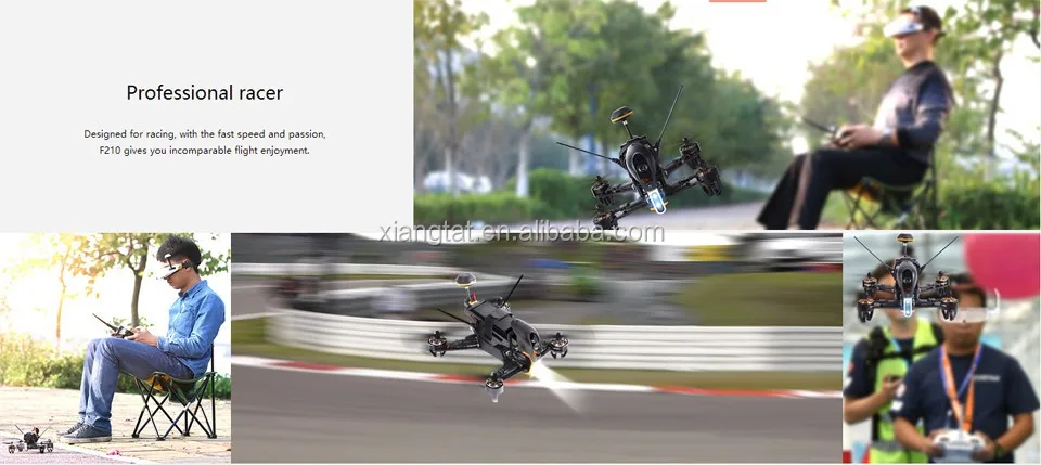 Профессиональный Дрон-гонщик Walkera F210 с камерой 700TVL 5,8G FPV RTF RC Квадрокоптер с передатчиком DEVO 7