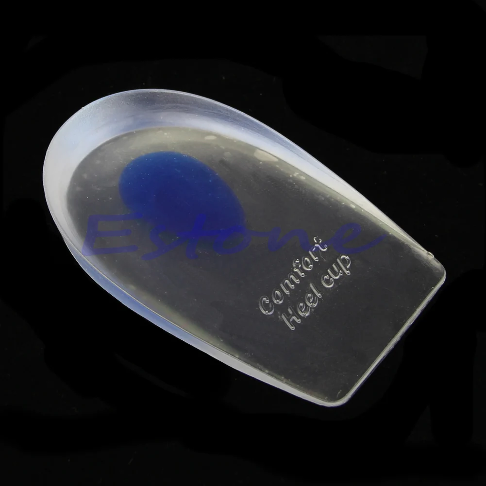 Силиконовые гелевые подушечки для обуви мужчин и женщин стельки подушек на пятке