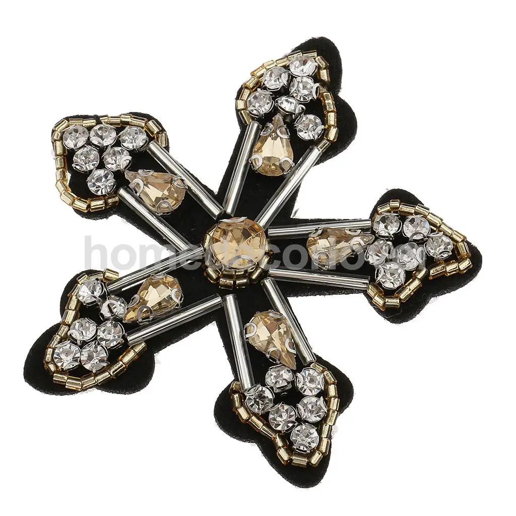 Стразы с утюгом на пришивной пластыре аппликация для ремонта одежды сумок