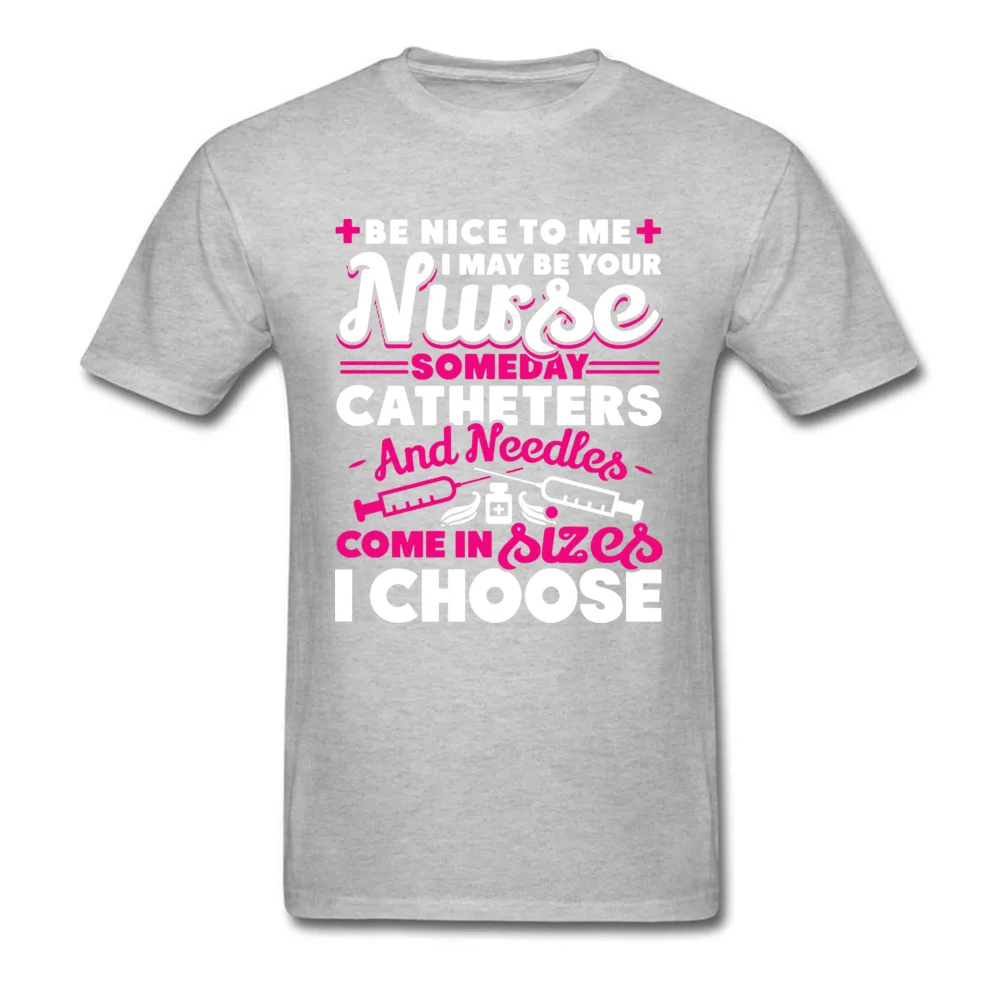 Я выбираю забавную футболку медсестры летняя футболка для парня топы мужские