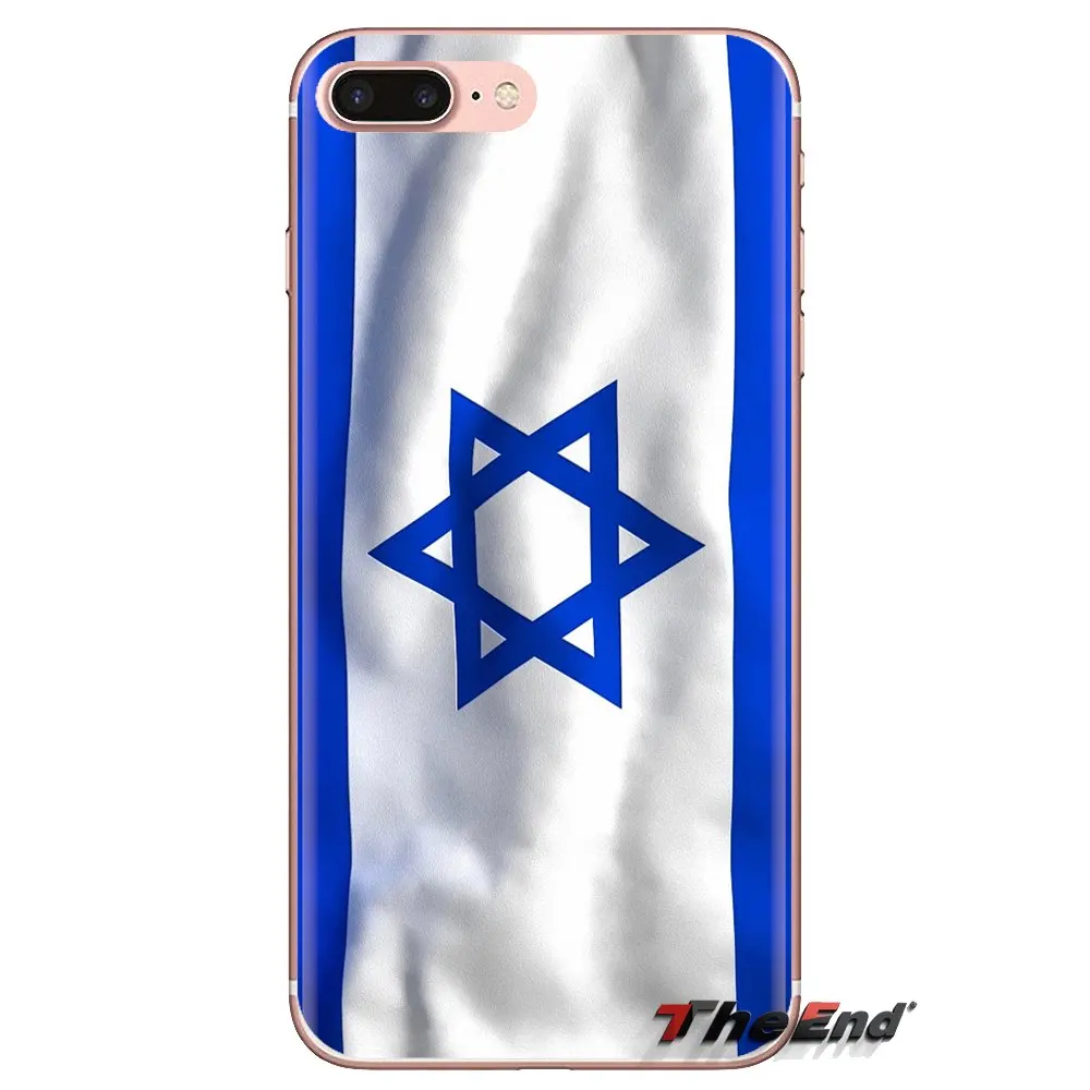 Флаг Израиля национальные баннеры израильский ТПУ чехлы для Xiaomi Mi3 Samsung A10 A30 A40 A50