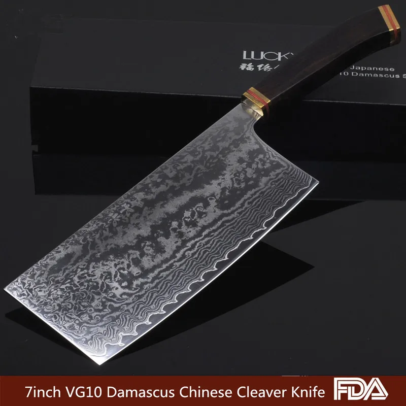 7 2 дюймов нож для резки мясника кухонный японский Дамаск VG10 сталь Китайский шеф