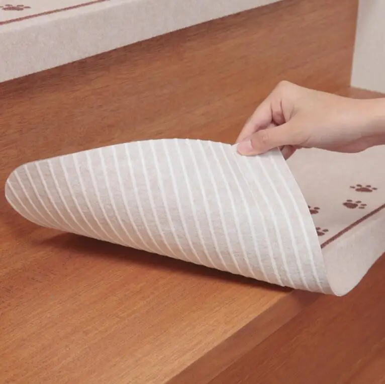 5 шт. мультяшный ковер для лестницы коврики самоклеющиеся нескользящий темный