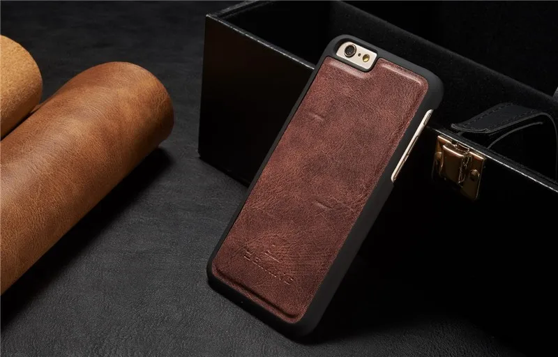 DG. MING кожаный чехол для iPhone 11 Pro Max XS Max XR X 6 6S 7 8 Plus откидной Чехол-бумажник для samsung S10 S9 S8 Note 10 Plus Coque
