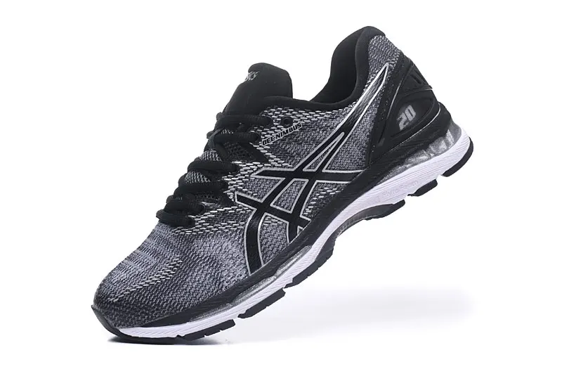 As the pics6 ASICS GEL-NIMBUS 20 оригинальные мужские кроссовки, устойчивая обувь для бега, мужская обувь для бега Asics, дышащая Спортивная обувь - Цвет: As the pics6