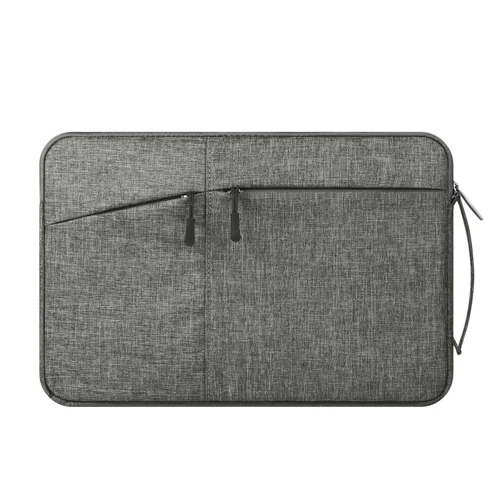 Сумка для ноутбука 13,3 дюймов для MacBook Air Pro 13 компьютерные сумки для Asus hp Xiaomi Mi notebook Pro 15 водонепроницаемый чехол для ноутбука 14, 15,6 - Цвет: Dark Grey