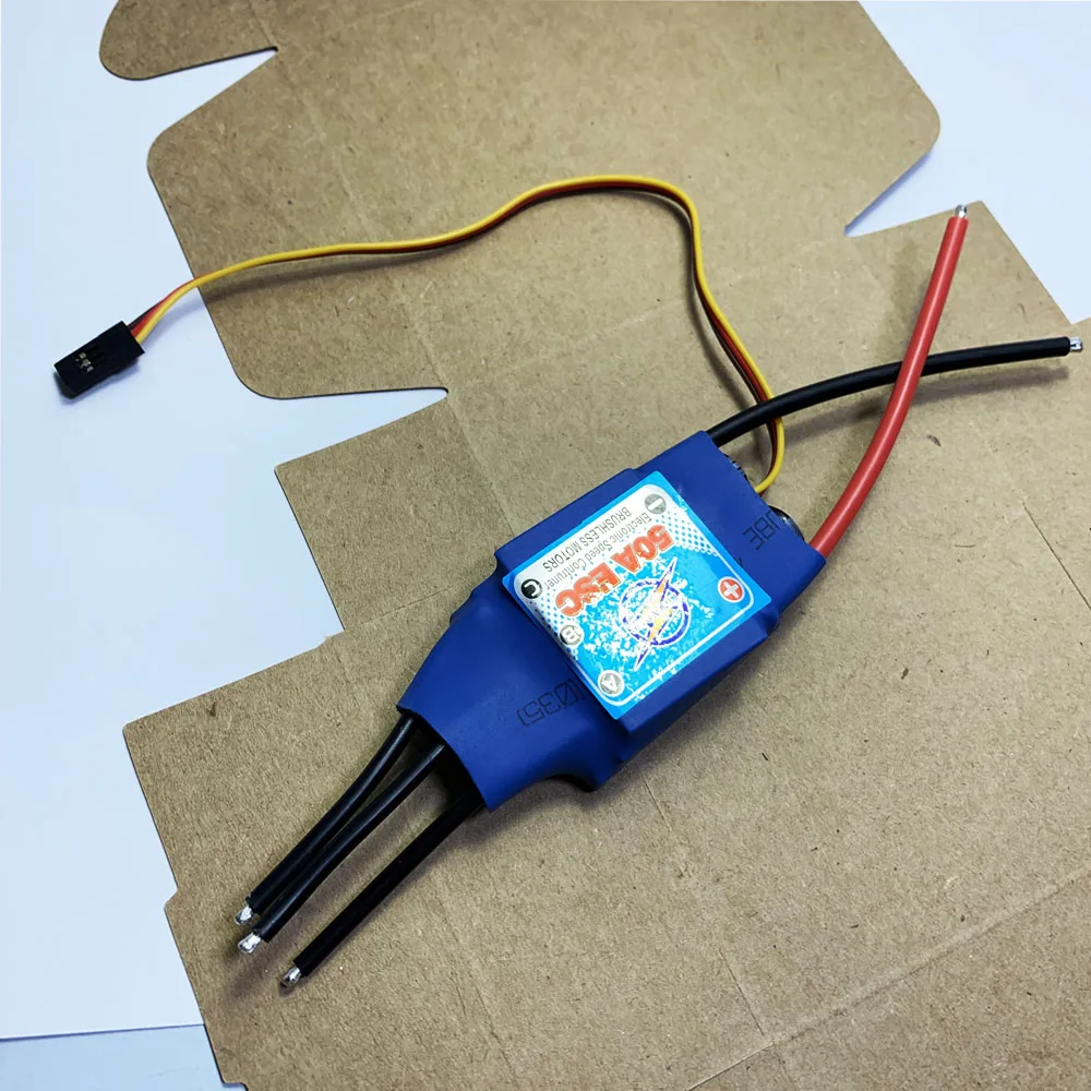 2-4S 50A UBEC бесщеточный двигатель ESC с 5V/5A BEC Радиоуправляемый вертолет Мультикоптер