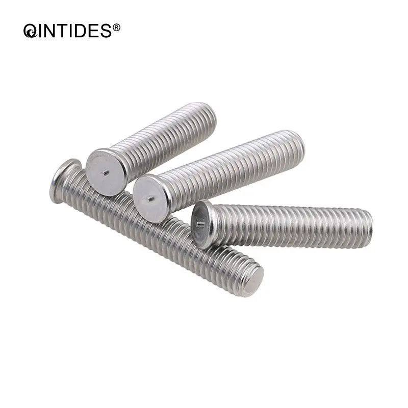 Qinstindes M3 M4 M5 M6 M8 сварные шпильки для разрядки конденсатора сварочные винты из нержавеющей стали сварочные гвозди