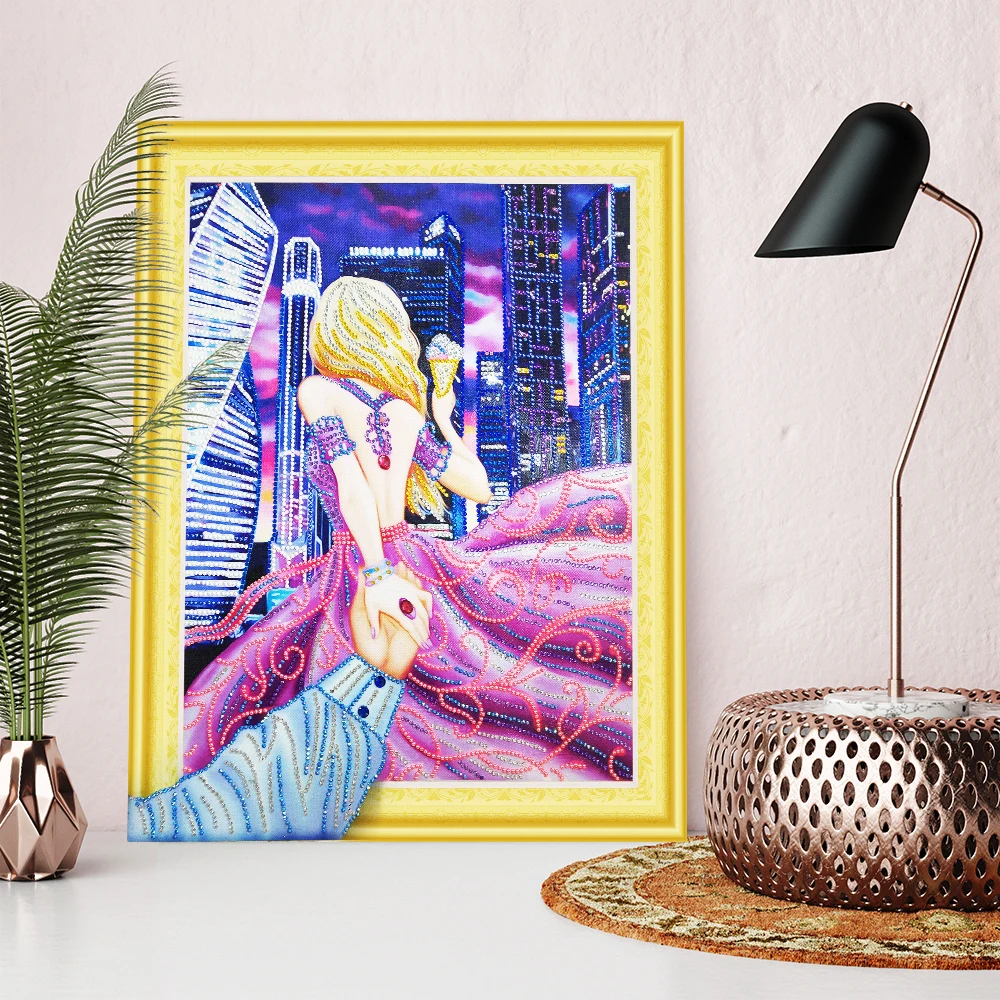 Алмазная живопись особой формы 5D сделай сам вышивка крестиком алмазная картина