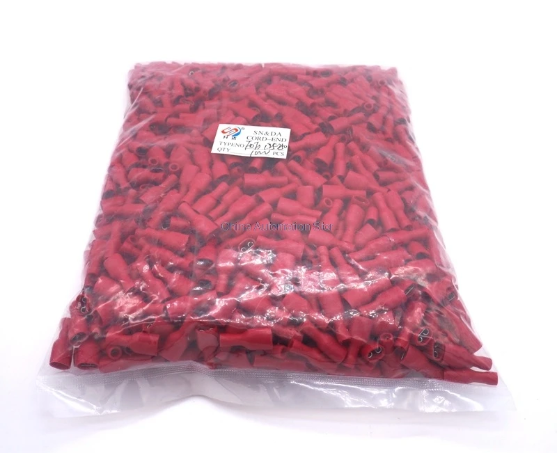 

FDFD1.25-250 1000 шт/packFDFD лопатка разъем мама