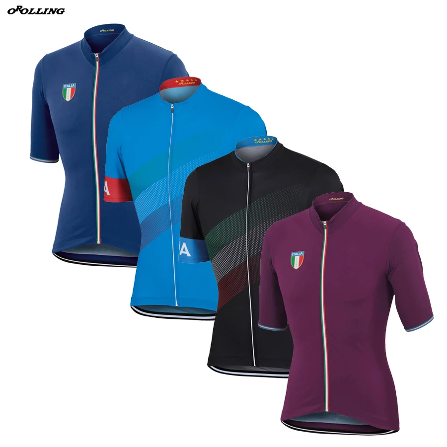 Несколько типов новинка 2018 Классическая команда Италии Pro Maillot велосипедные