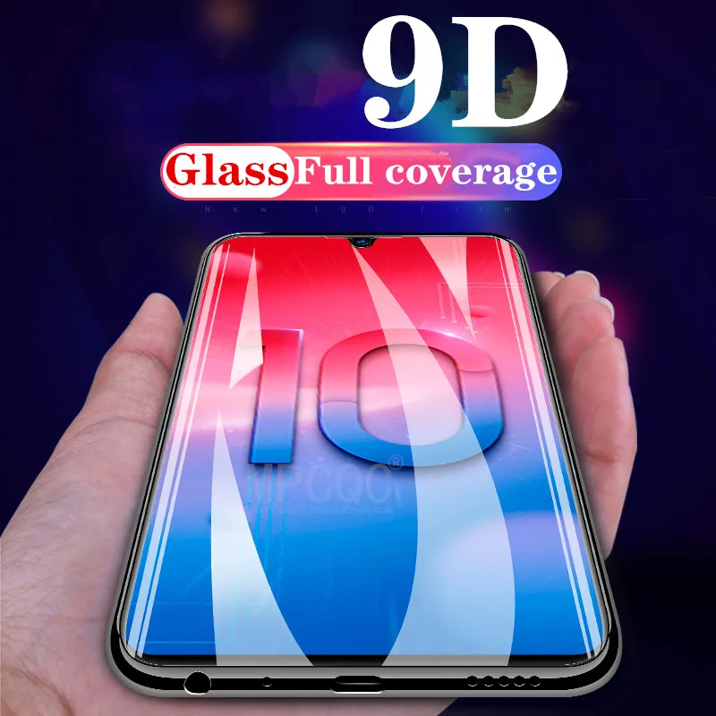 9D полное защитное стекло экрана на huawei P30 mate 20 Honor 8X10 9 облегченное закаленное P20